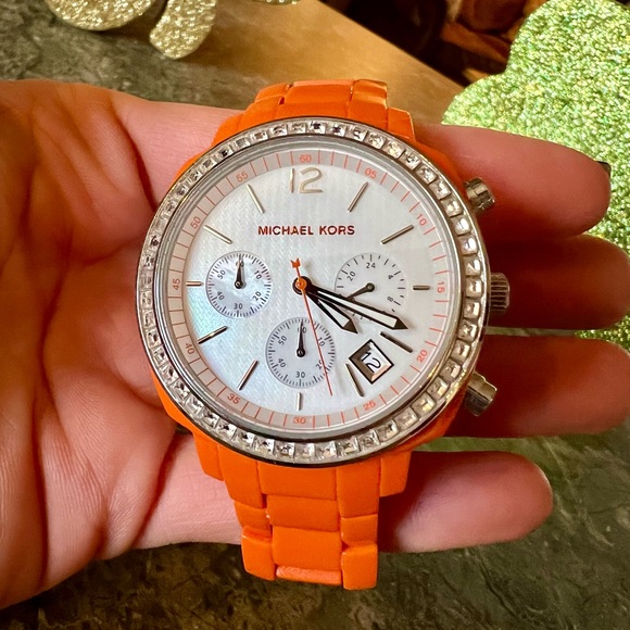 Michael Kors Watch Orange mk5119 - Picture 1 of 2